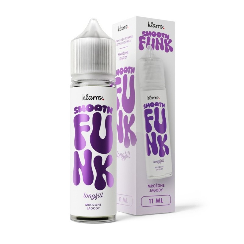 Longfill Klarro Smooth Funk 11/60ml - Mrożone Jagody (A25) | Eliq Vapoteur