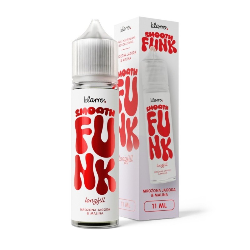 Longfill Klarro Smooth Funk 11/60ml - Mrożona Jagoda & Malina (A25) | Eliq Vapoteur