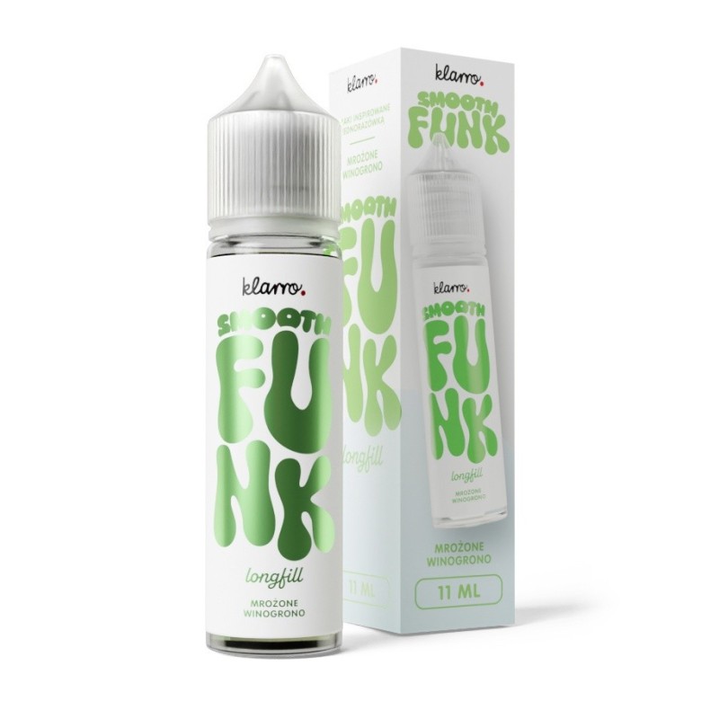Longfill Klarro Smooth Funk 11/60ml - Mrożone Winogrono (A25) | Eliq Vapoteur