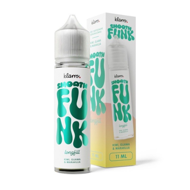 Longfill Klarro Smooth Funk 11/60ml - Kiwi Guawa & Marakuja (A25) | Eliq Vapoteur