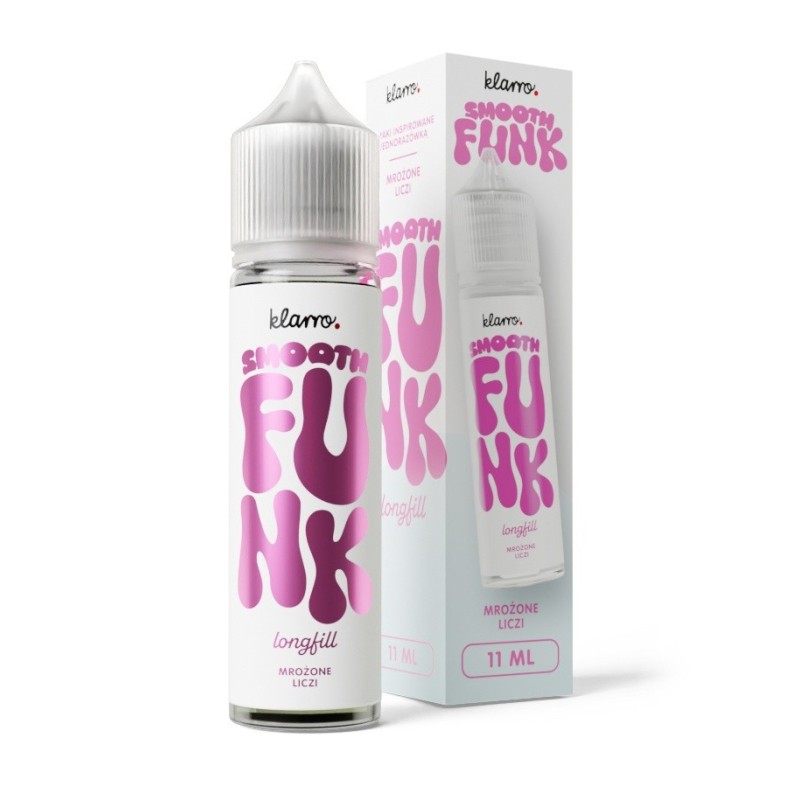 Longfill Klarro Smooth Funk 11/60ml - Mrożone Liczi (A25) | Eliq Vapoteur