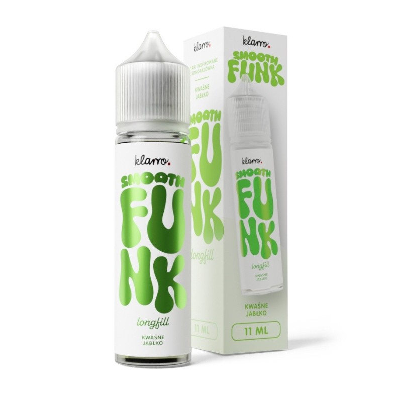 Longfill Klarro Smooth Funk 11/60ml - Kwaśne Jabłko (A25) | Eliq Vapoteur