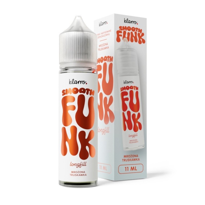 Longfill Klarro Smooth Funk 11/60ml - Mrożona Truskawka (A25) | Eliq Vapoteur