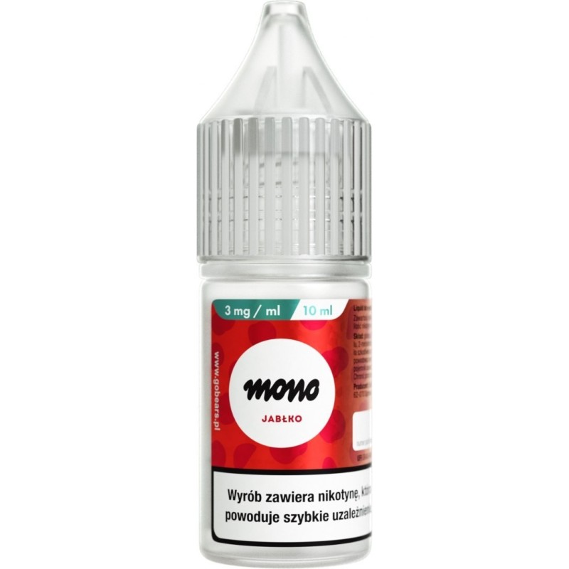 Liquide MONO nicotine - Pomme - 3mg | Eliq Vapoteur