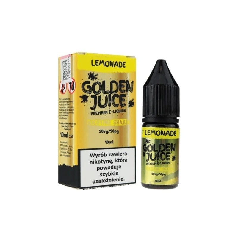 Liquid Golden Juice 10ml - Lemonade 12mg | Eliq Vapoteur