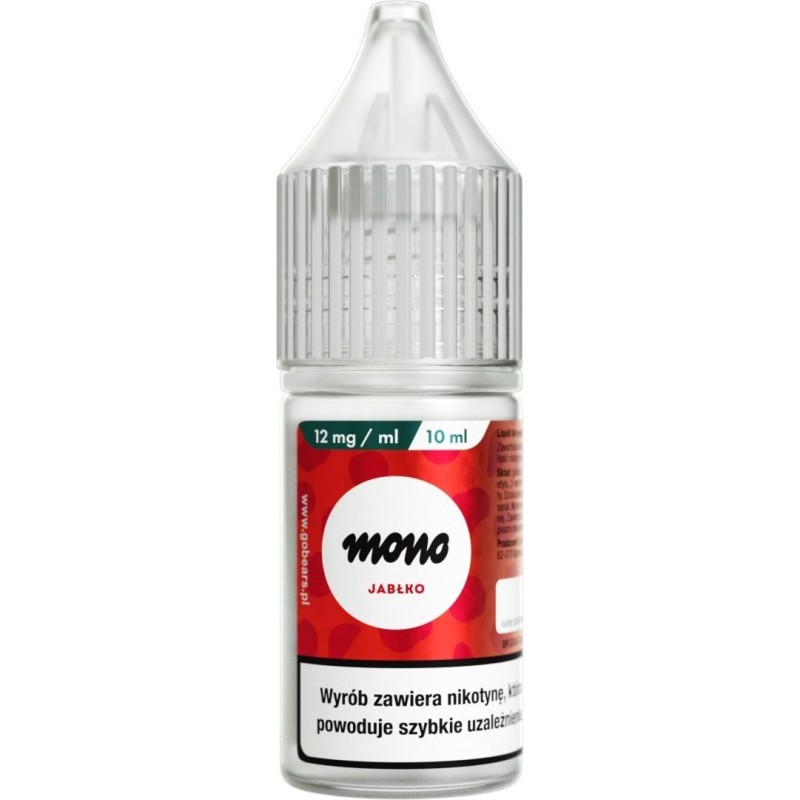 Liquid MONO nicotine - Pomme - 12mg | Eliq Vapoteur