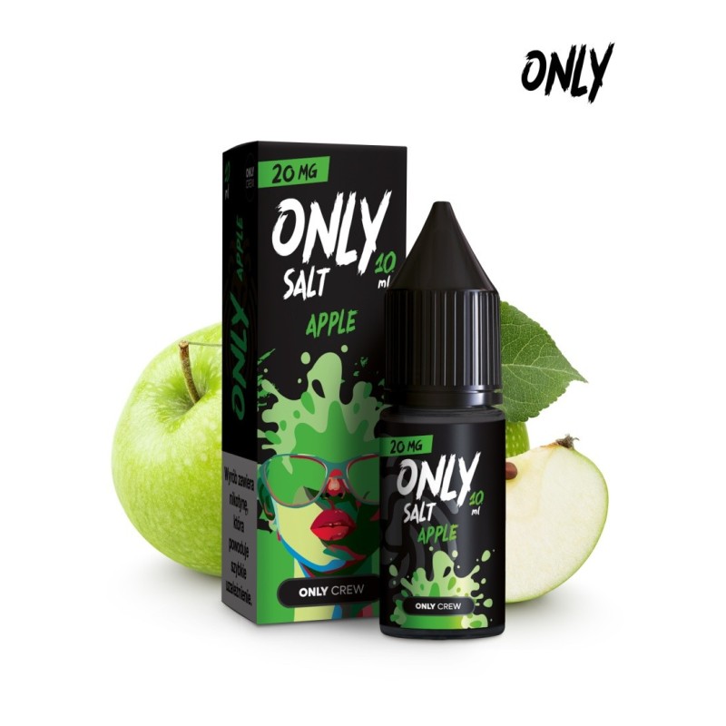 Liquid Only Salt 10ml - Apple 20mg (A25) | Eliq Vapoteur
