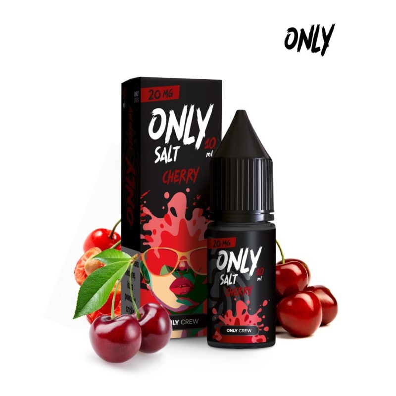 Liquid Only Salt 10ml - Cherry 20mg (A25) | Eliq Vapoteur