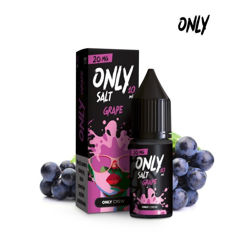 Liquid Only Salt 10ml - Grape 20mg (A25) | Eliq Vapoteur