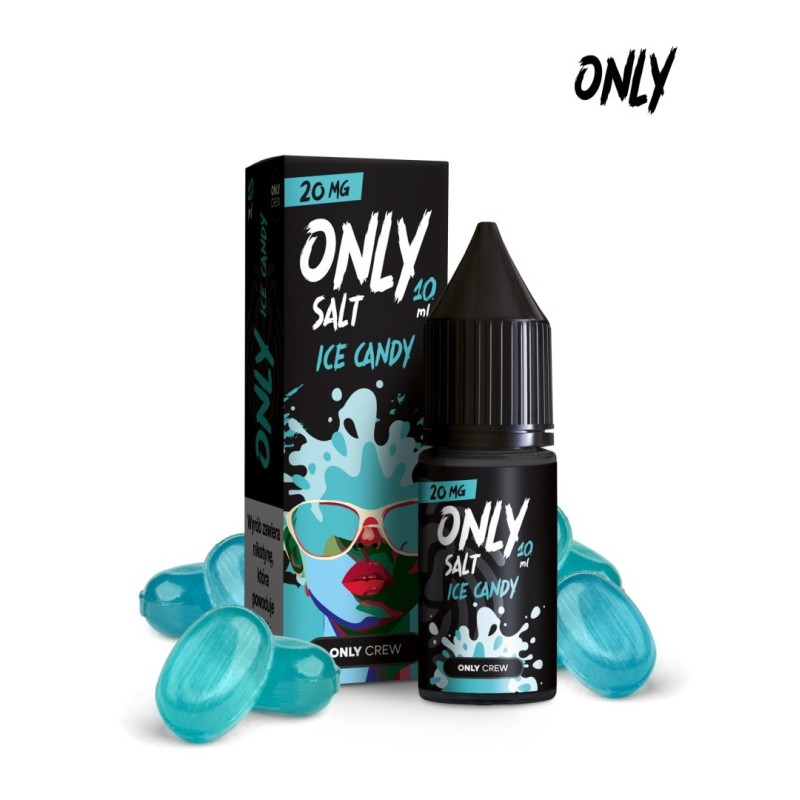 Liquid Only Salt 10ml - Ice Candy 20mg (A25) | Eliq Vapoteur