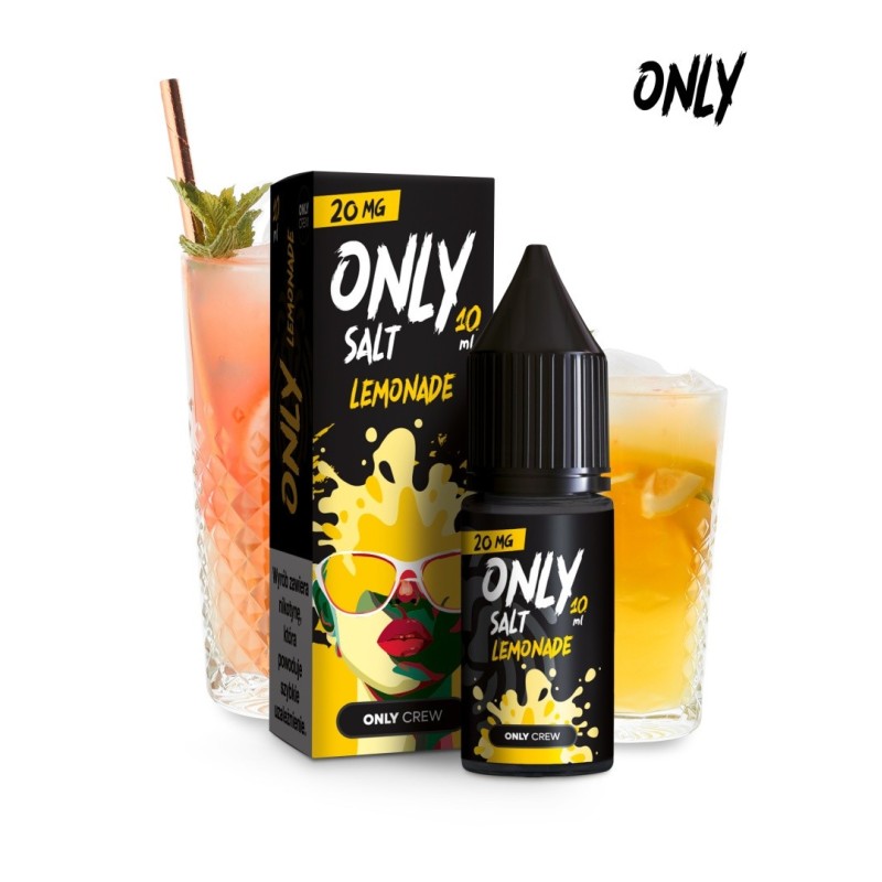 Liquid Only Salt 10ml - Lemonade 20mg (A25) | Eliq Vapoteur