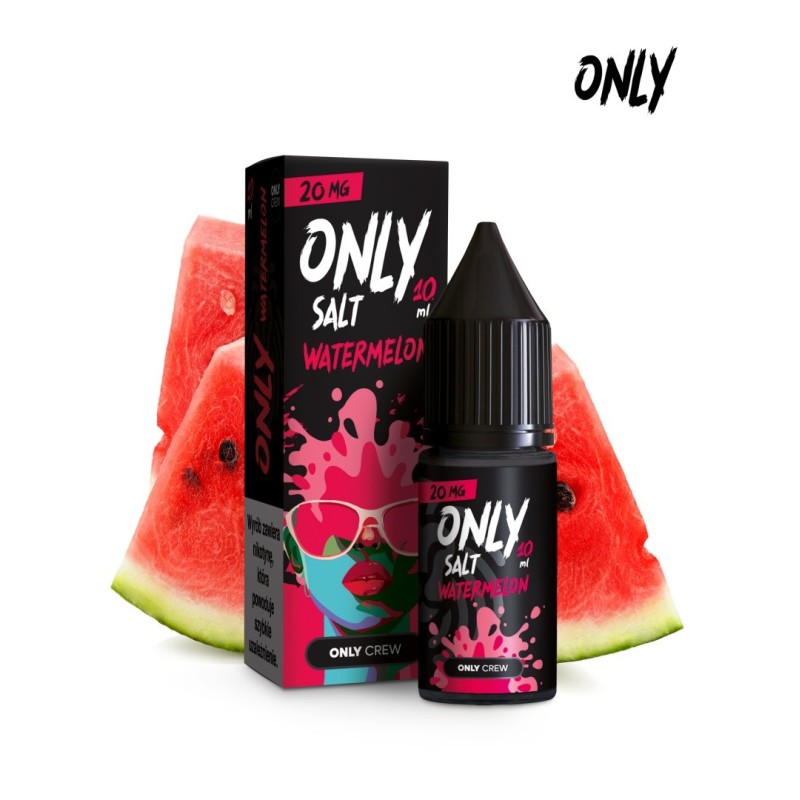 Liquid Only Salt 10ml - Watermelon 20mg (A25) | Eliq Vapoteur
