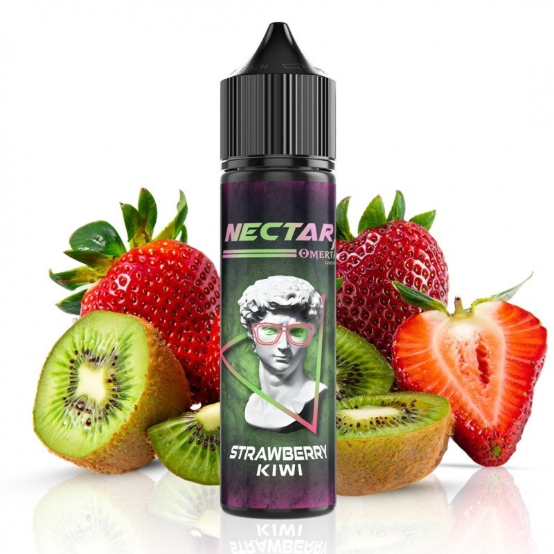Longfill Omerta -  Nectar Strawberry Kiwi 20/60ml | Eliq Vapoteur