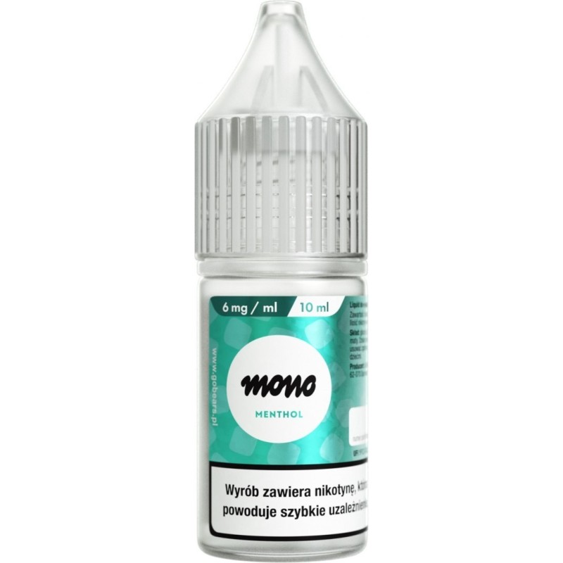 Liquid MONO nicotine - Menthol - 6mg | Eliq Vapoteur