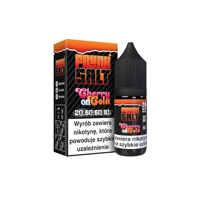 Liquid Frunk Salt 20 mg 10 ml - Cherry Cola | Eliq Vapoteur