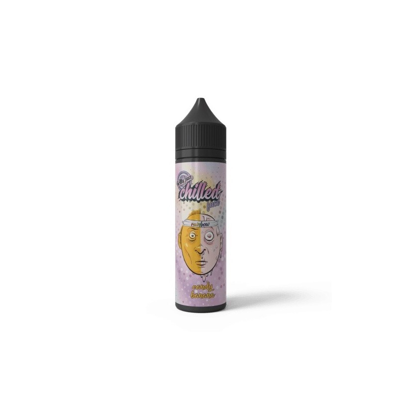 Longfill Chilled Face Rainbow 10/60ml - Candy Banana | Eliq Vapoteur
