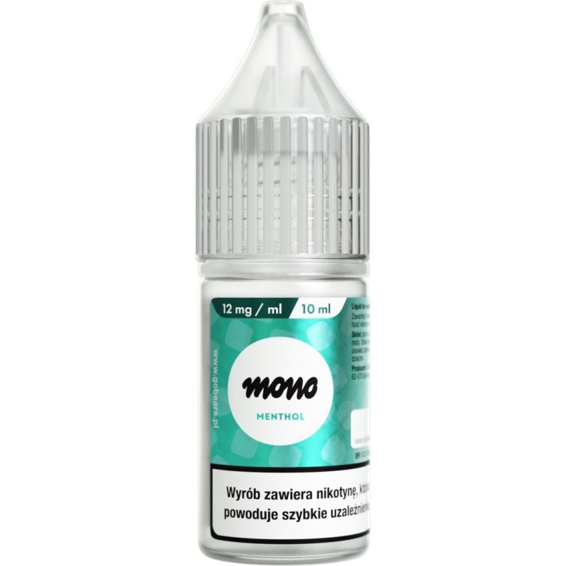 Liquid MONO nicotine - Menthol - 12mg | Eliq Vapoteur