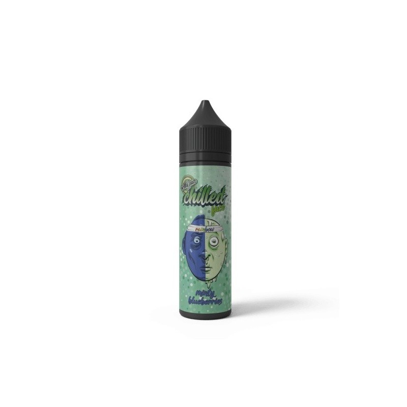 Longfill Chilled Face Rainbow 10/60ml - Myrtille Glacée à la Menthe | EliqVapoteur