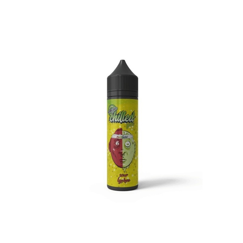 Longfill Chilled Face Rainbow 10/60ml - Sour Lychee | Eliq Vapoteur