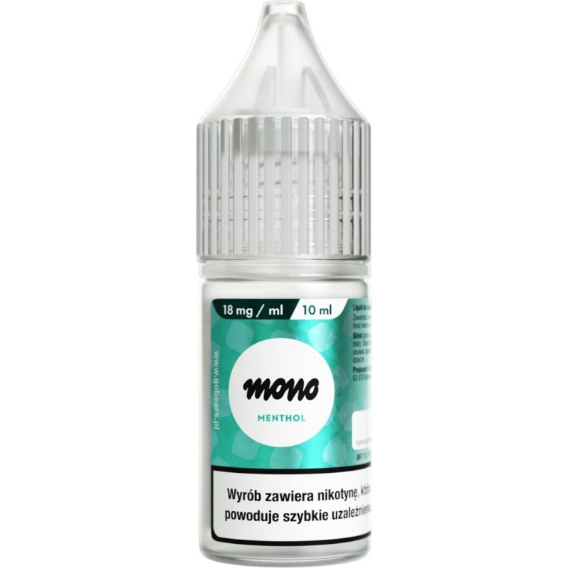 Liquid MONO nicotine - Menthol - 18mg | Eliq Vapoteur
