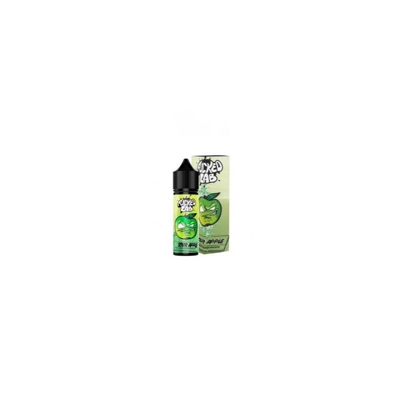 Longfill F*cked Fruits 10/60ml - Sour Apple (A25) | Eliq Vapoteur