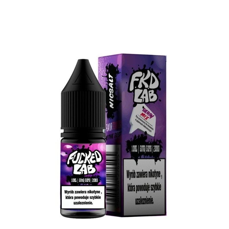 Liquid F*cked Lab - Mélange de Baies Sel 20 mg 10ml (A25) | Eliq Vapoteur