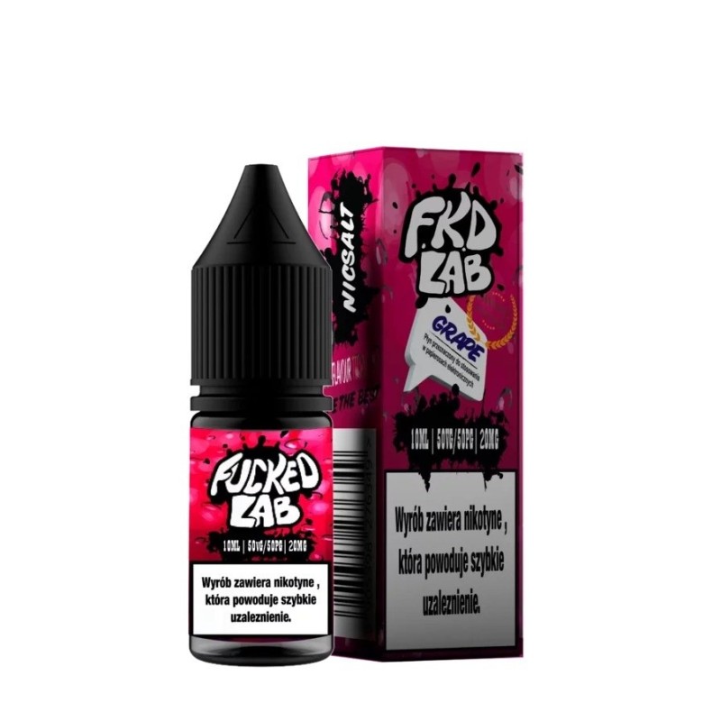 Liquid F*cked Lab - Grape Salt 20mg 10ml (A25) | Eliq Vapoteur