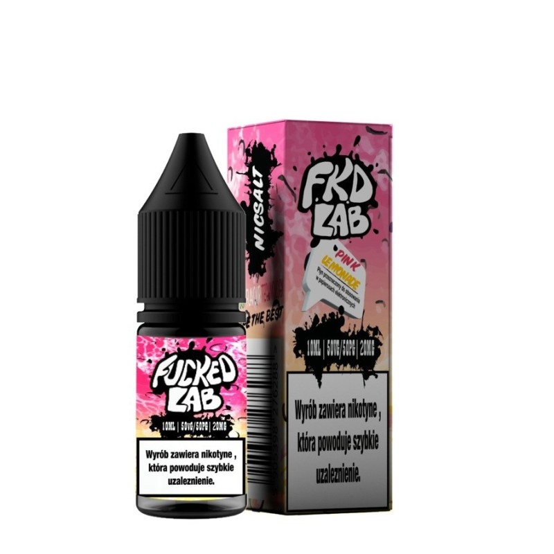 Liquid F*cked Lab - Pink Lemonade Salt 20mg 10ml (A25) | Eliq Vapoteur