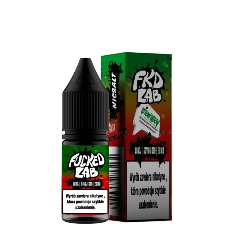 E-liquide F*cked Lab - Fraise Salt 20mg 10ml | EliqVapoteur