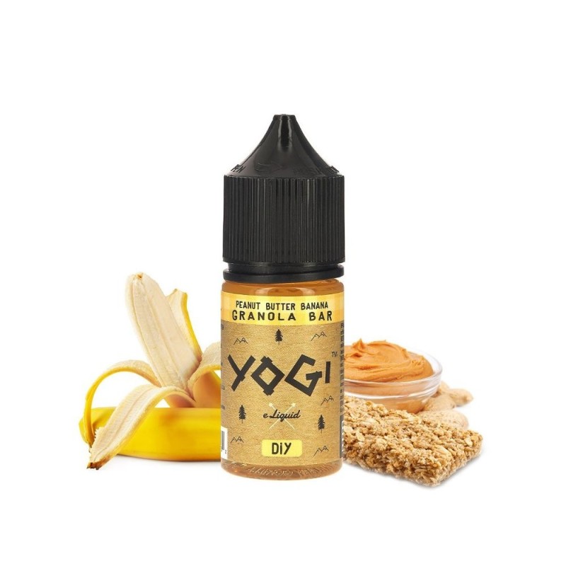 Concentré Yogi - Barre de Granola au Beurre de Cacahuète et à la Banane 30ml | EliqVapoteur