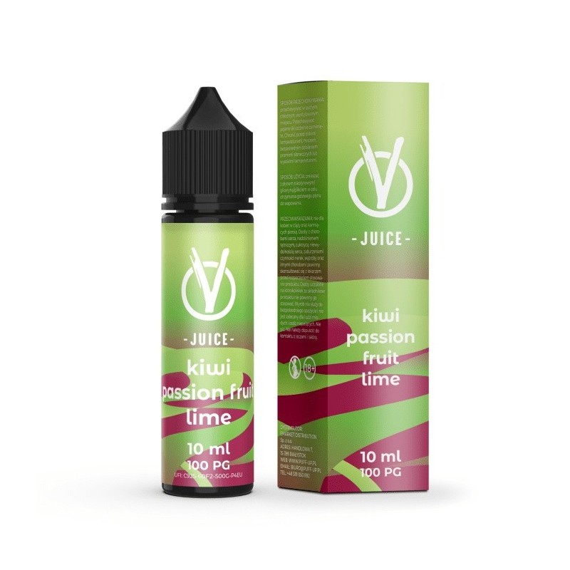 Longfill VBar VJuice 10/60ml - Kiwi Passion Fruit Lime (A25) | Eliq Vapoteur