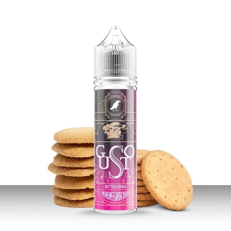 Longfill Omerta 10/60ml -  Gusto Butter Cookie | Eliq Vapoteur