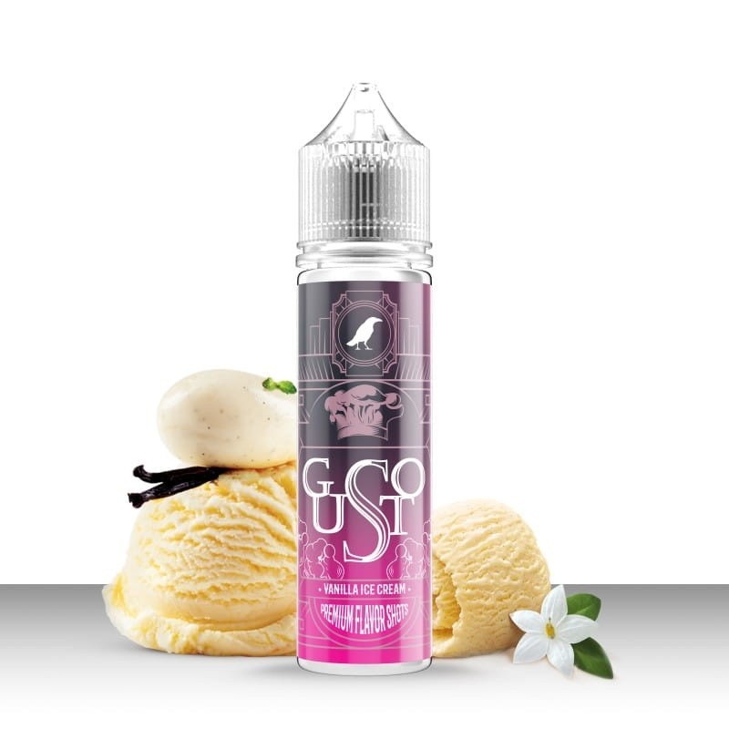 Longfill Omerta 10/60ml -  Gusto Vanilla Ice Cream | Eliq Vapoteur