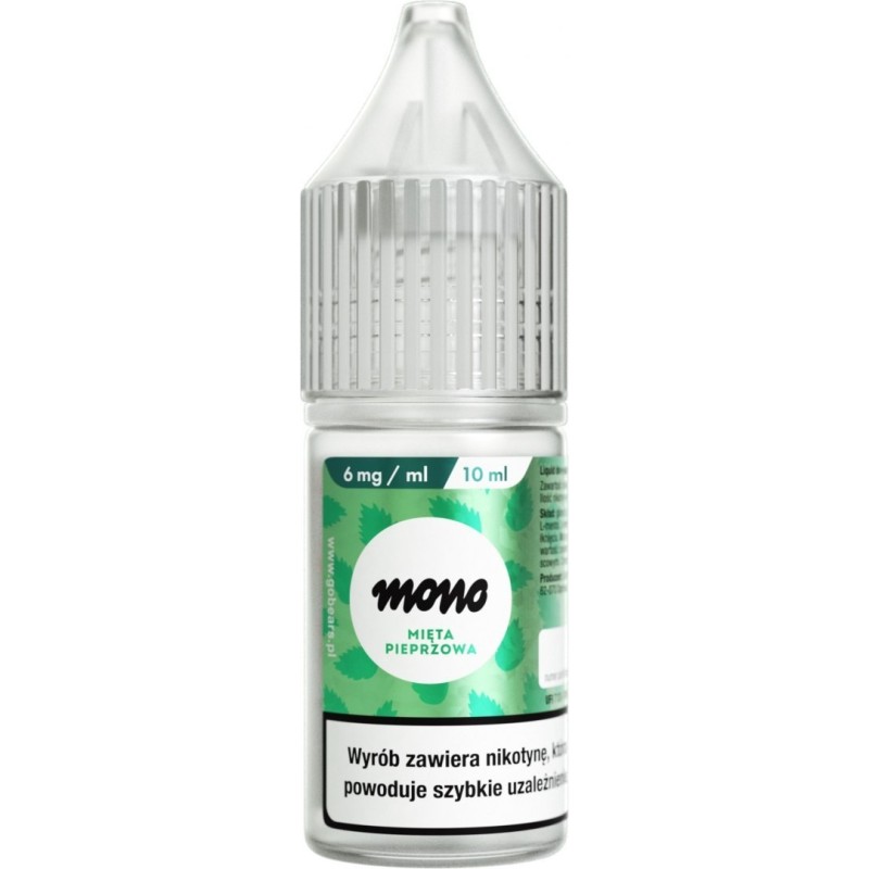 Liquid MONO nicotine - Mięta Pieprzowa 12mg | Eliq Vapoteur