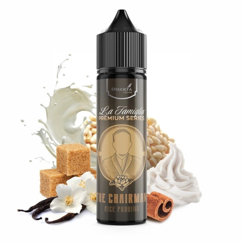 Longfill Omerta 10/60ml -  La Famiglia The Chairman | Eliq Vapoteur