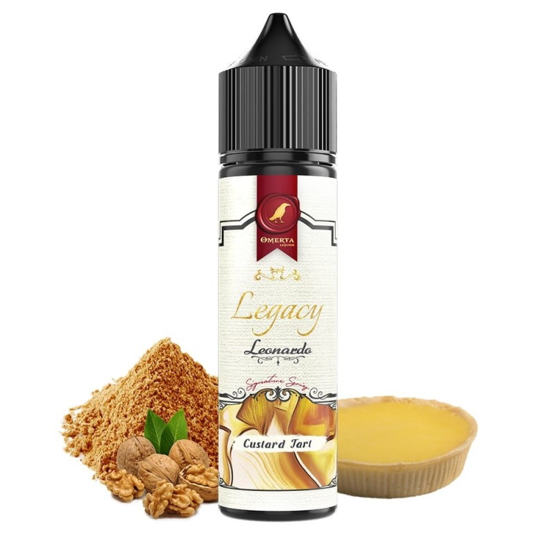 Longfill Omerta 10/60ml -  Legacy Leonardo | Eliq Vapoteur