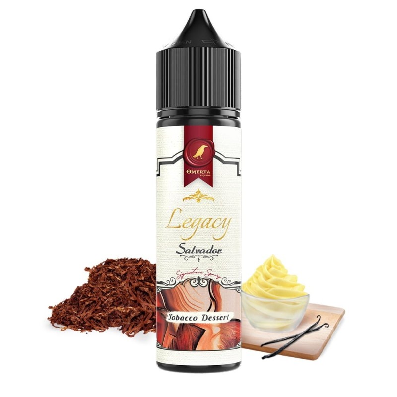 Longfill Omerta 10/60ml -  Legacy Salvador | Eliq Vapoteur