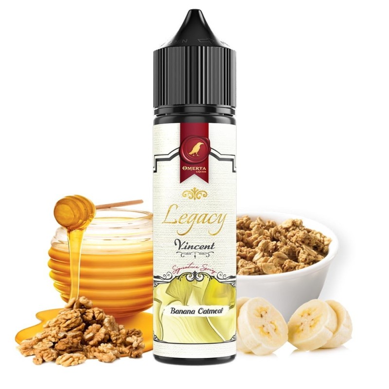 Longfill Omerta 10/60ml -  Legacy Vincent | Eliq Vapoteur