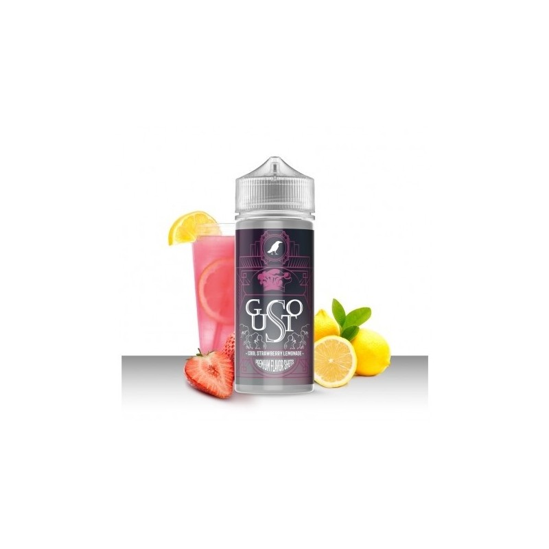 Longfill Omerta 20/120ml -  Gusto Cool Strawberry Lemonade | Eliq Vapoteur