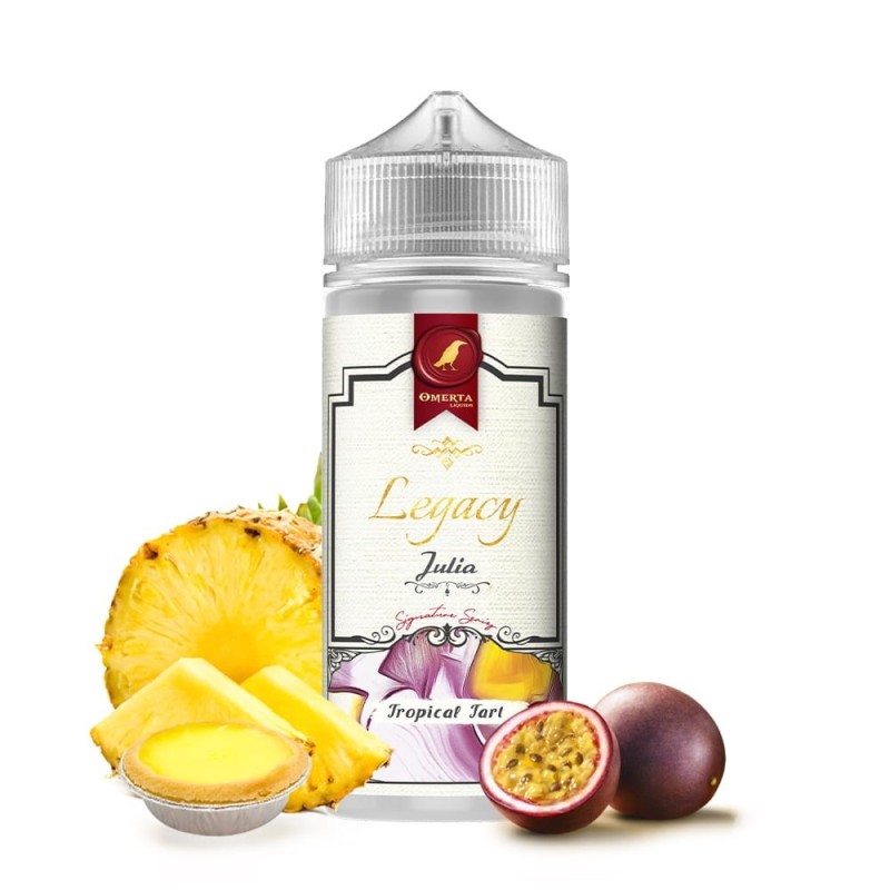 Longfill Omerta 20/120ml - Legacy Julia | Eliq Vapoteur