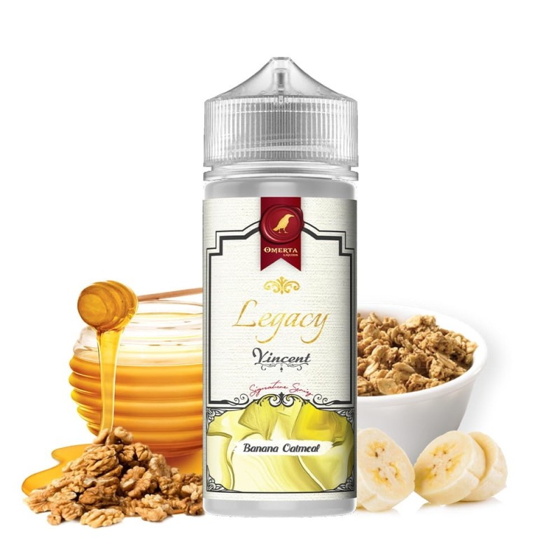 Longfill Omerta 20/120ml - Legacy Vincent | Eliq Vapoteur
