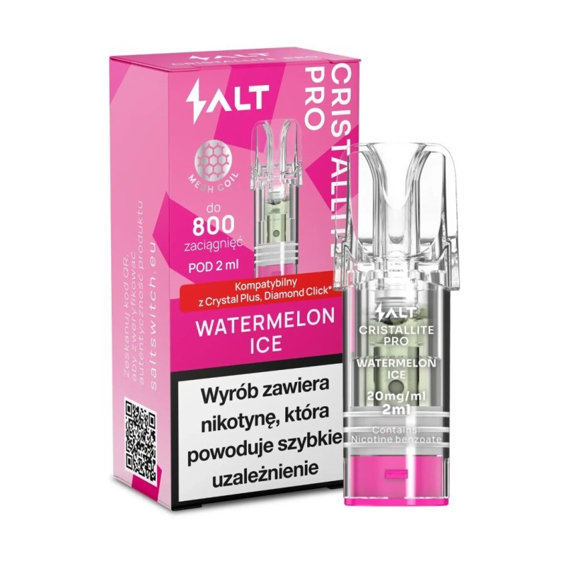 Wkład CRISTALLITE PRO Glace de Pastèque 20mg (A25) | Eliq Vapoteur