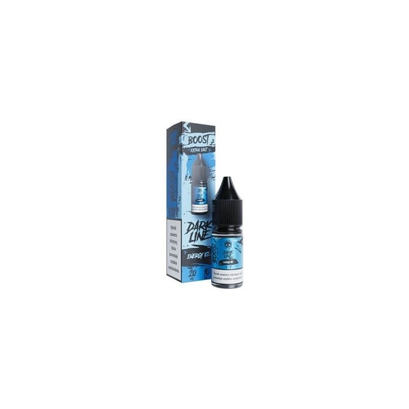 Liquid Dark Line Boost Salt 10ML - Energy Ice 20MG  (A25) | Eliq Vapoteur
