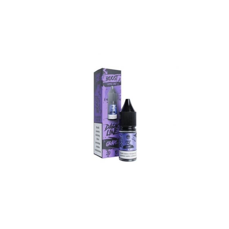 Liquid Dark Line Boost Salt 10ML - Grape 20MG  (A25) | Eliq Vapoteur