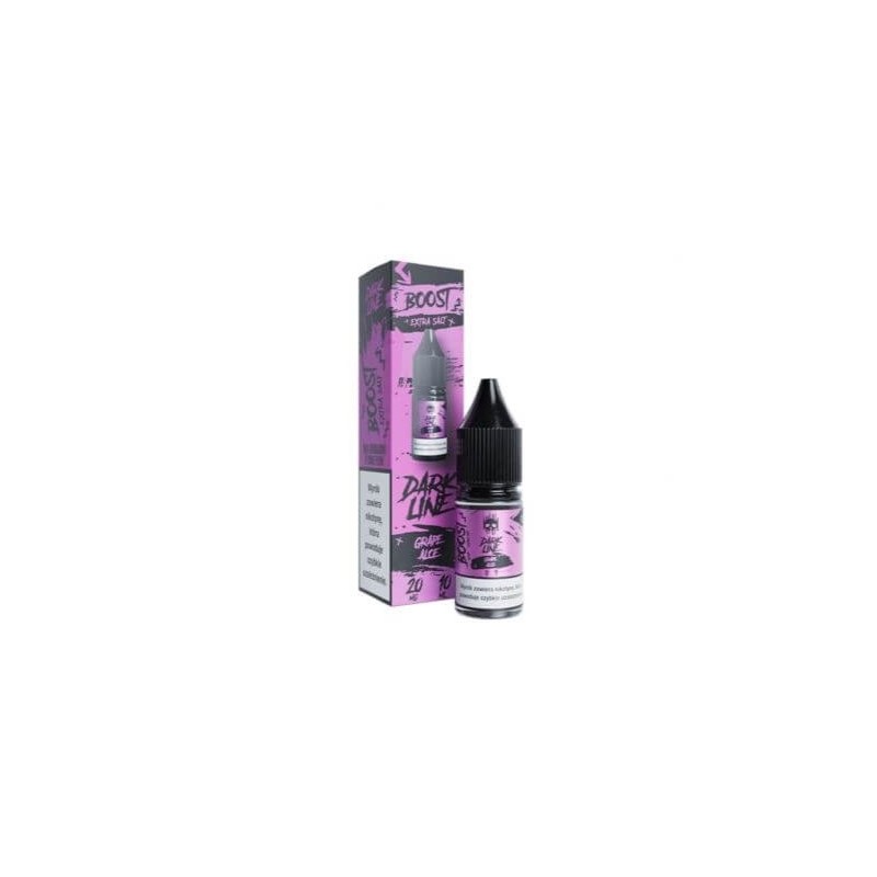 Liquid Dark Line Boost Salt 10ML - Grape Aloe 20MG  (A25) | Eliq Vapoteur
