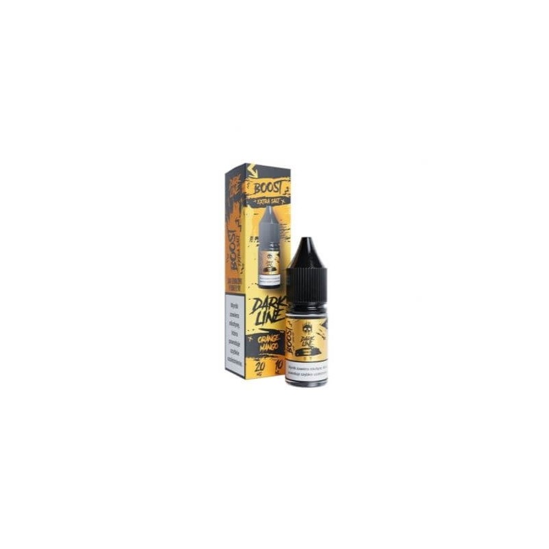 Liquid Dark Line Boost Salt 10ML - Orange Mango 20MG  (A25) | Eliq Vapoteur