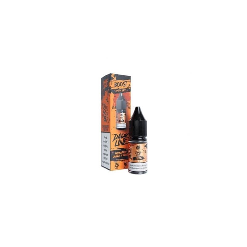 Liquid Dark Line Boost Salt 10ML - Fruit de la passion Orange Mangue 20MG (A25) | Eliq Vapoteur