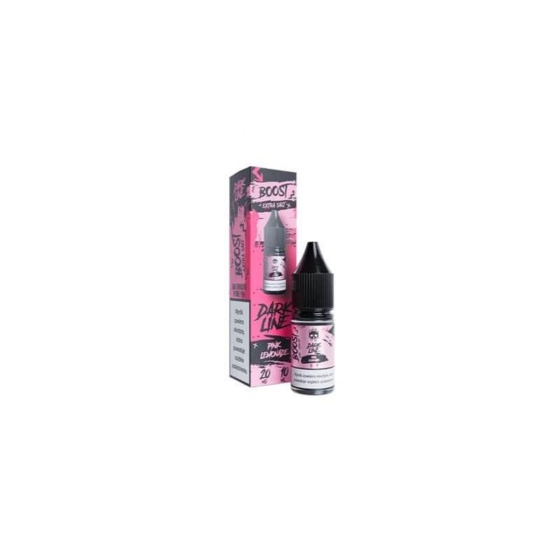 Liquid Dark Line Boost Salt 10ML - Limonade Rose 20MG (A25) | Eliq Vapoteur