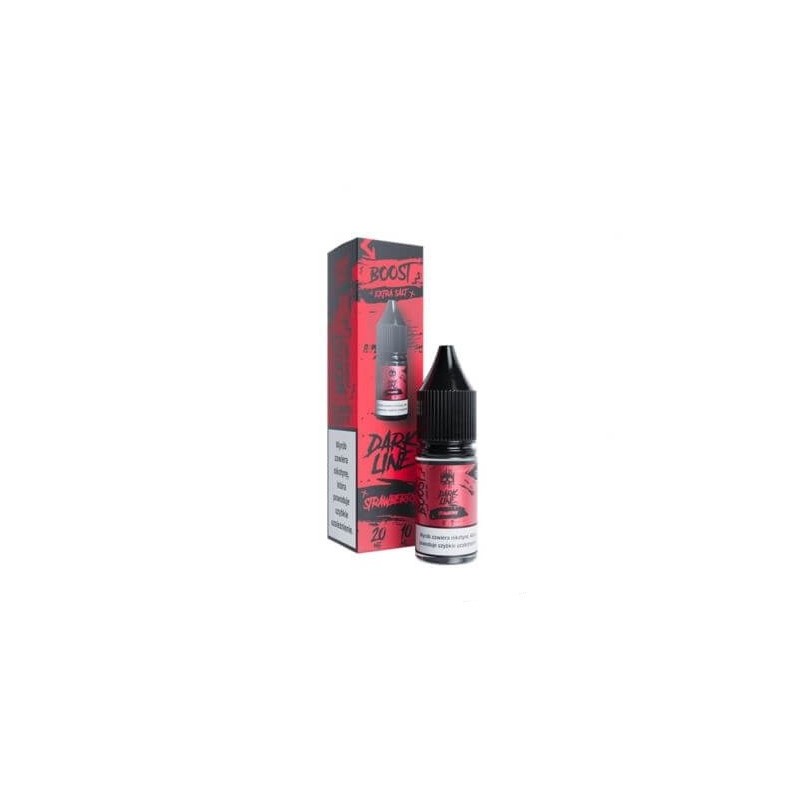 Liquid Dark Line Boost Salt 10ML - Fraise 20MG (A25) | Eliq Vapoteur