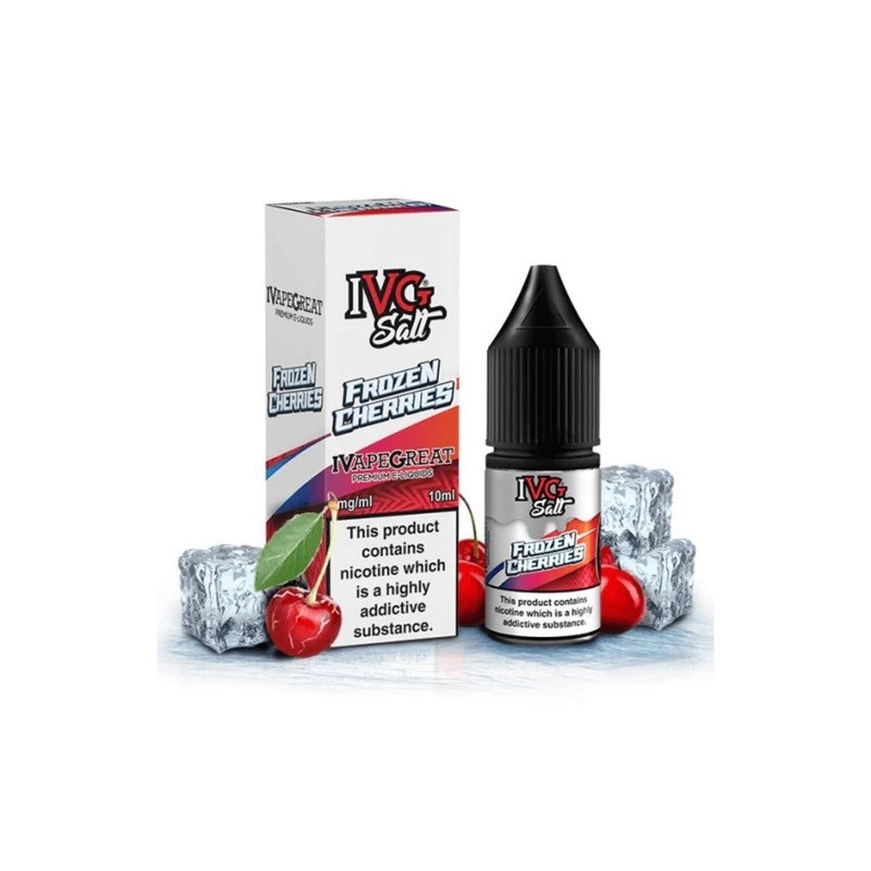 Liquid IVG Salt 20mg/ml - Frozen Cherries (A25) | Eliq Vapoteur